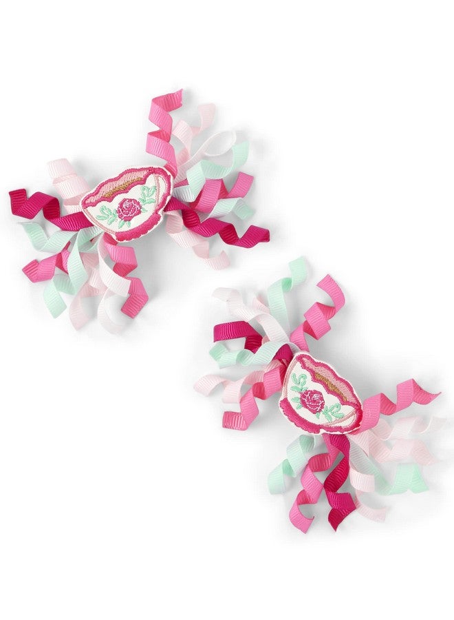 Gymboree,Girls,And Toddler Headbands and Hair Accessories,One Size,Teacup 2 Pack