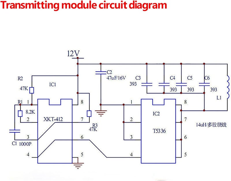 Abovehill Qi Wireless Charging Module Inductive Charger Transmitter Receiver Power Supply Module DC 5V 2A Coil Outer Diameter 43mm1 Pair - Image 4
