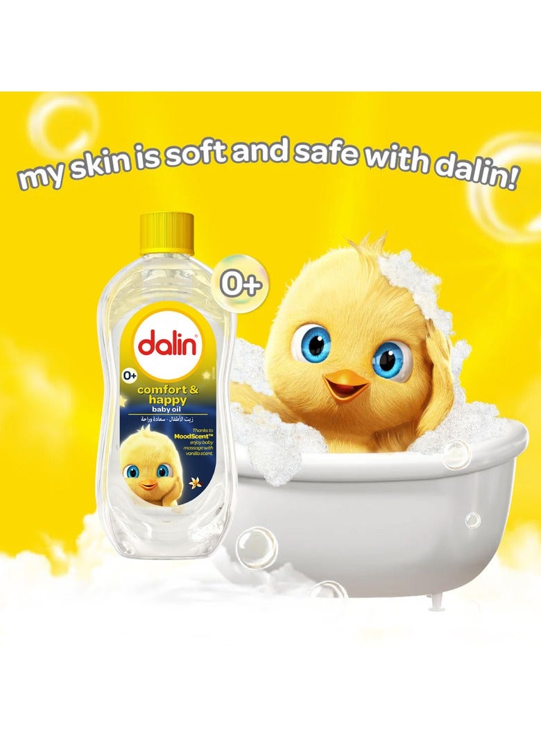 Dalin Comfort & Happy Baby Oil 200 ML - Image 2