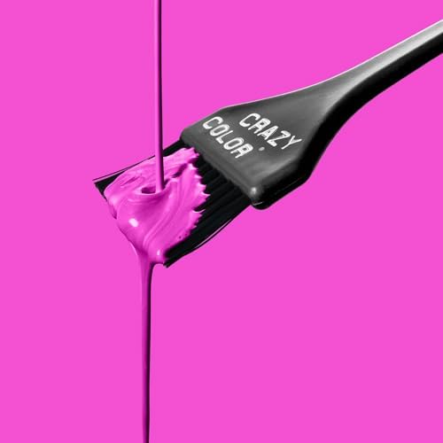 Crazy Color Vibrant Pinkissimo SemiPermanent Hair Dye Duo Highly Pigmented Magenta Conditioning Oil Nourishing Vegan Formula No Bleach or Ammonia 200ml - Image 3