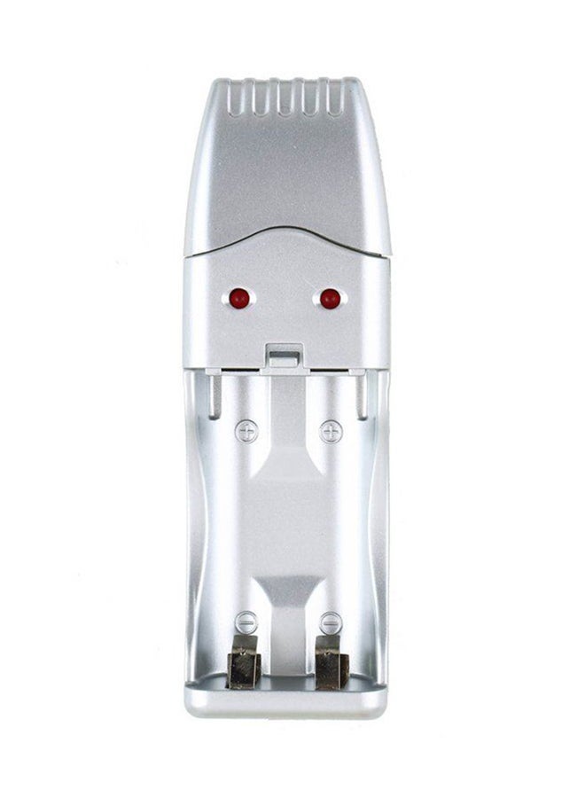 NIBEMINENT NiMH AA And AAA Battery High Capacity USB Charger Silver  - Image 3
