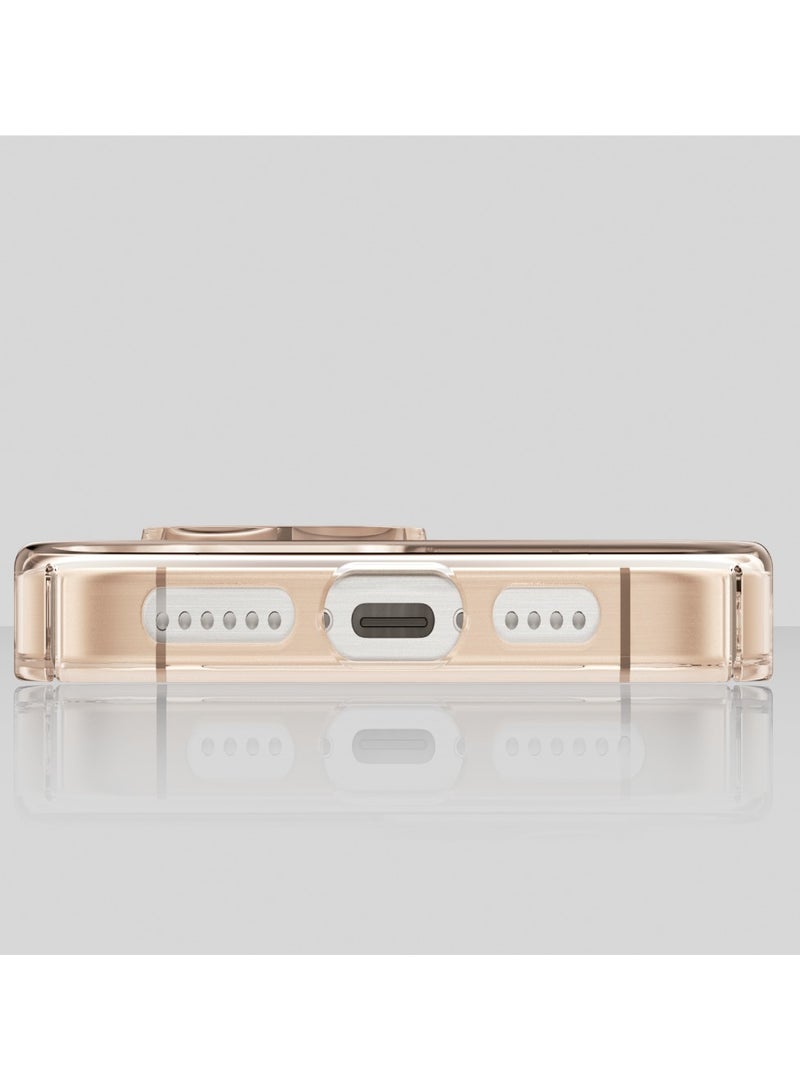 GREEN LION iPhone 16 Pro Delgado Case / Anti Fingerprint / Anti Scratch / Anti Yellowing / Shockproof / Daily Protection / Precise Cutouts / HD Clarity / Significant Slim Fit / Eco-Friendly Material - Copper Gold - Image 3