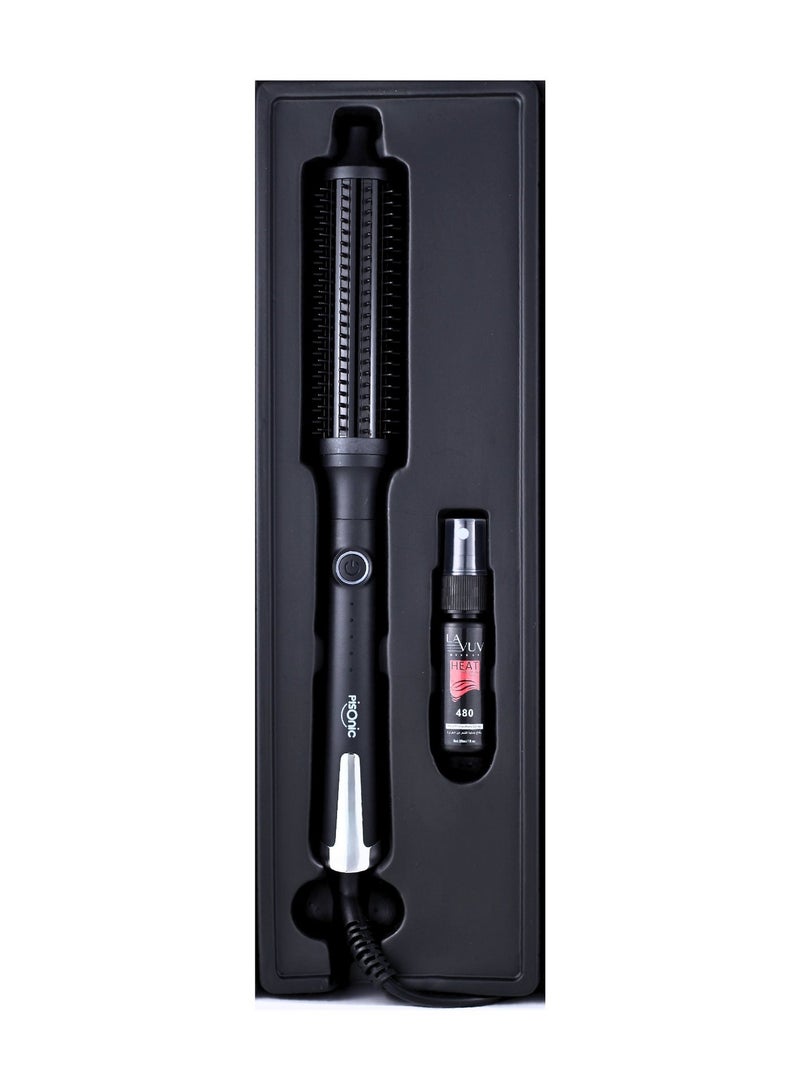 PiSonic Hair Straightening and Curling Brush with Heat Styling Design - Image 2