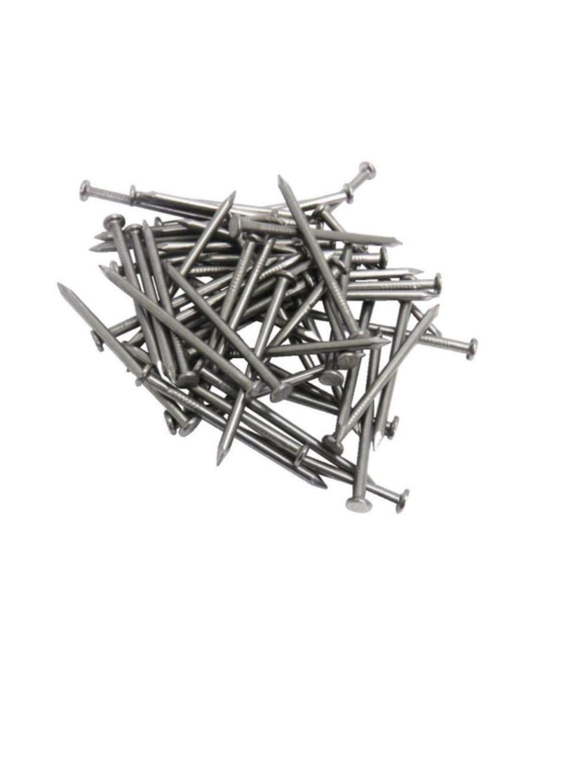 High Strength Round Head Nails For Carpentry Hardware Electrical Etc (50, 1 1/4 inch)  - Image 3