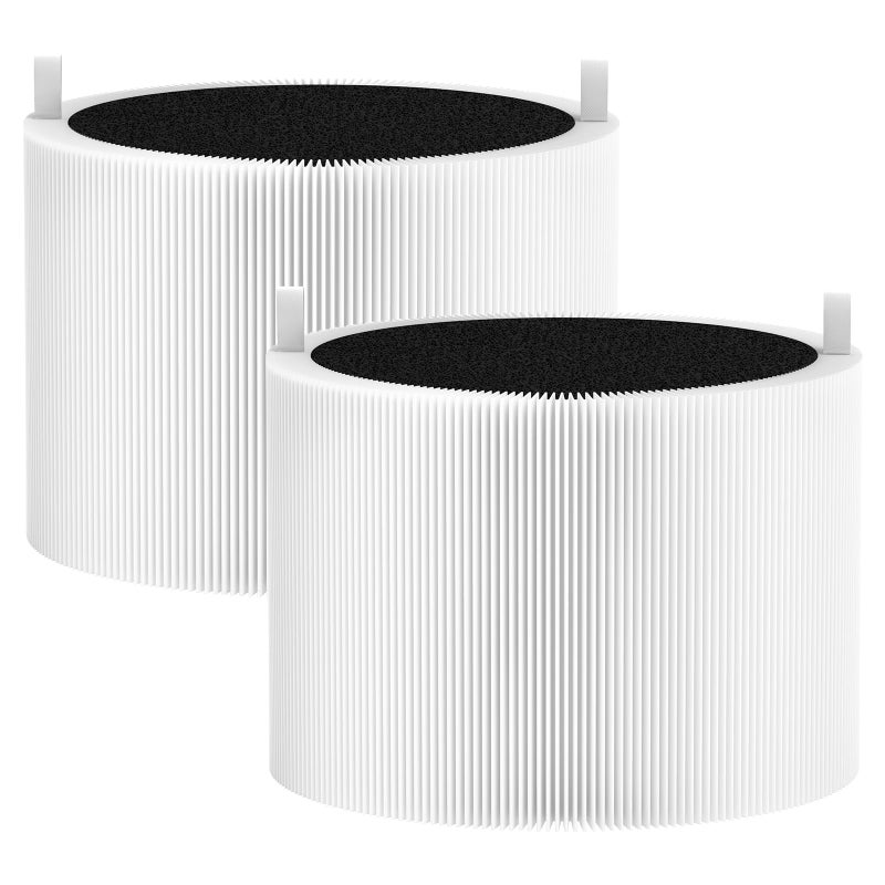 2 Pack 211i Max Replacement Filter Compatible with BLUEAIR Blue Pure 211i Max Air Purifier Ture HEPA Activated Carbon Replacement Filter