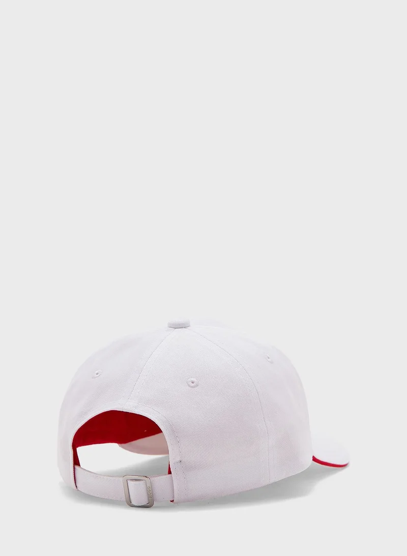 HUGO Logo Curved Peak Cap