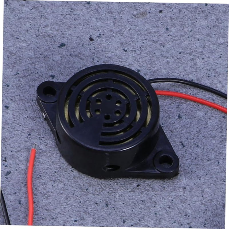 منبه إلكتروني أسود 90 ديسيبل صوت 3 24 فولت استهلاك منخفض للطاقة للاستخدام الصناعي حجم متوسط - Image 4