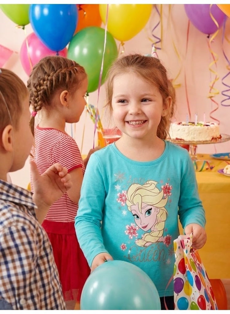 ديزني تي شيرت ديزني وورلد للبنات بأكمام طويلة  100% من Kids TV - Image 3