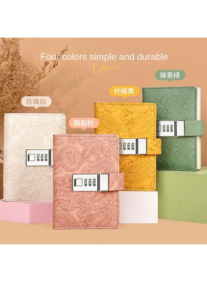 Bluejw Cross-border Wholesale Gift Password Book Couple With Lock Diary South Korea Creative Hand Account Book Student Notepad Stationery - Image 4