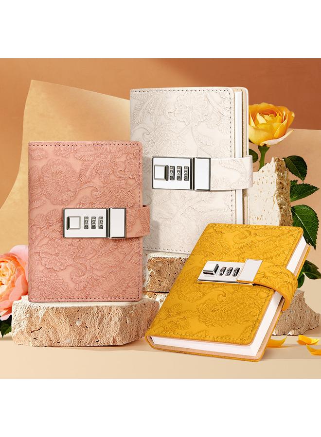 Bluejw Cross-border Wholesale Gift Password Book Couple With Lock Diary South Korea Creative Hand Account Book Student Notepad Stationery - Image 2