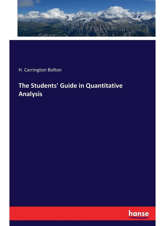 The Students' Guide in Quantitative Analysis