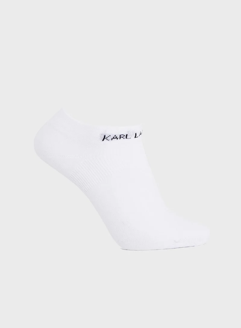 Karl Lagerfeld Logo Socks