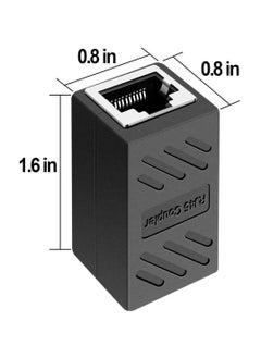 erorex Coupler, Ethernet Adapter In-Line Coupler Female to Female Compatible with Cat7/Cat6/Cat5e/Cat5 Ethernet Cable Extender Adapter for Router/Switch/TV/PC - 4 Pack  - Image 5