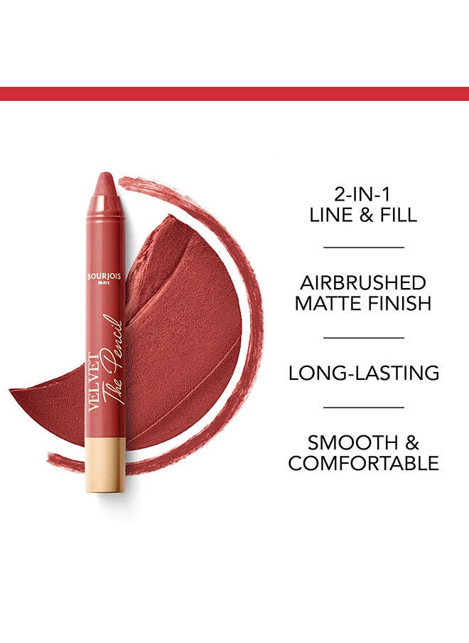 BOURJOIS PARIS - قلم فيلفيت ذا بنسل - 04- ليس براون 3 جرام - Image 1
