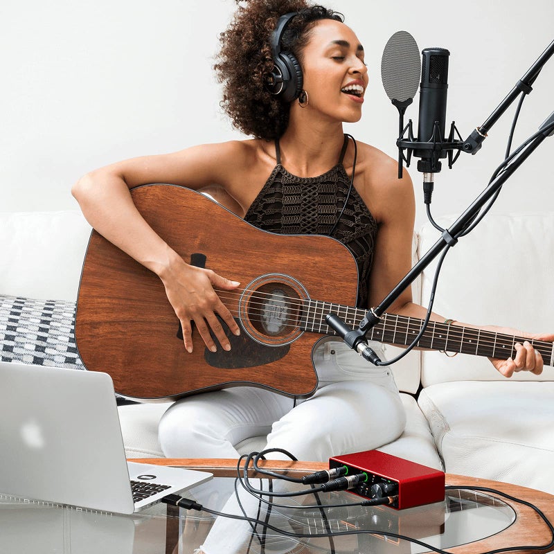 weishan Type C to USB Cable Compatible with Focusrite Scarlett Solo(3rd Gen), Scarlett 2i2(3rd Gen) USB Audio Interface, with USB C Male to USB Female Adapter, 6.6 ft - Image 3