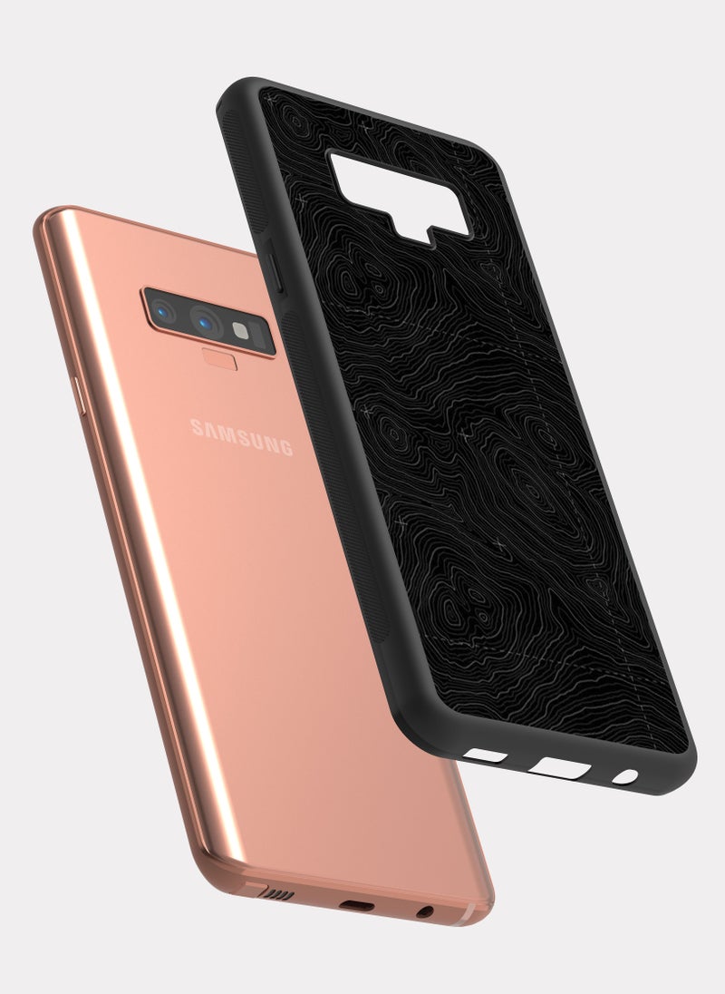 PXLAAT Samsung Galaxy Note 9 case cover Topographic Map - Image 2