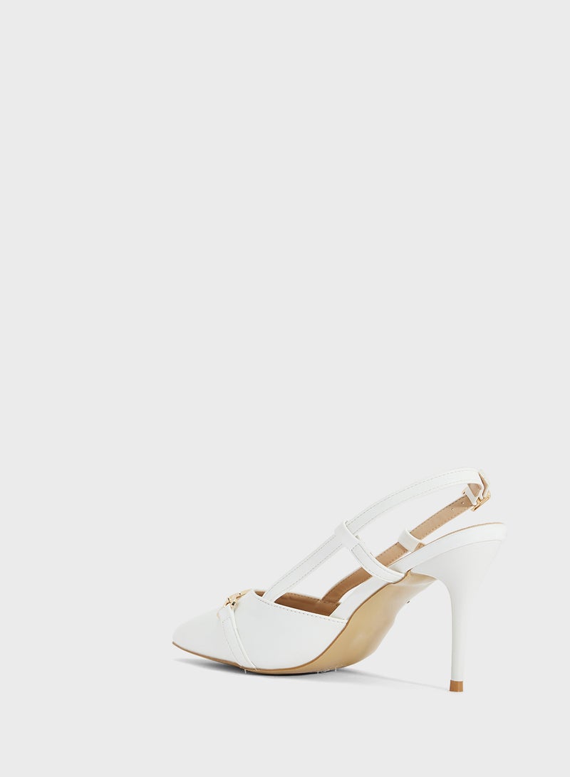 ELLA Sling Back Heeled Pump  - Image 3