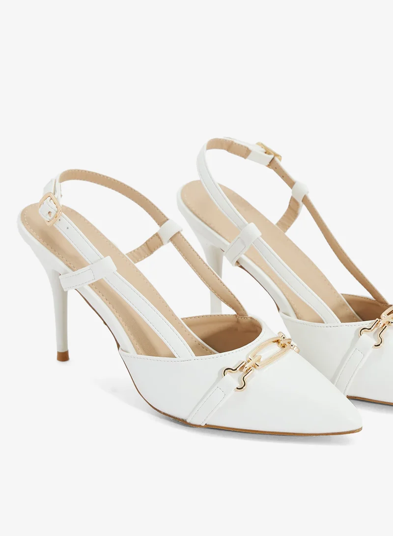 ELLA Sling Back Heeled Pump