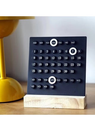 Acrylic Wooden Base Handmade DIY Calendar Office Desktop Home Decorative Digital Small Ornament Ten Thousand Year - pzsku/ZF4FA593EA5E794E3B183Z/45/1749349509/071ed8a3-0d65-4d0c-8f1b-d3c61a88ecda