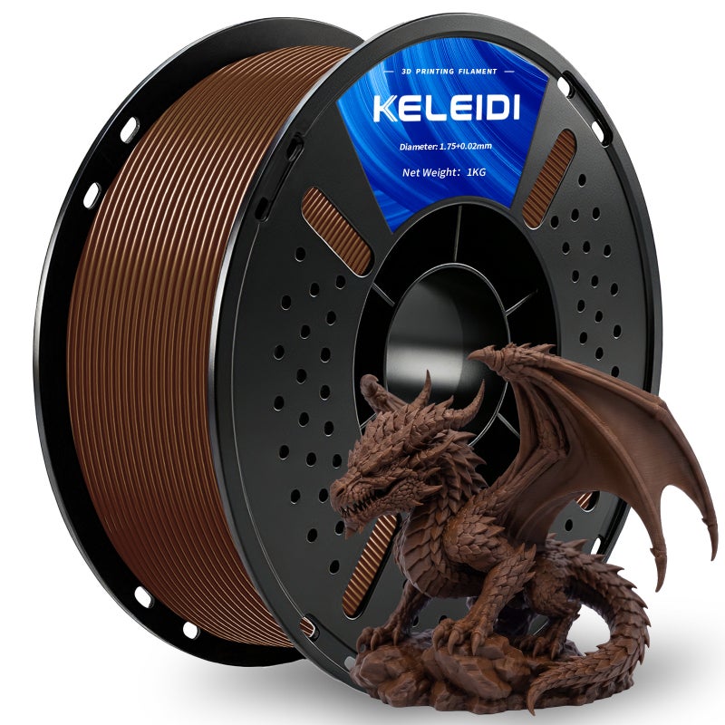 PLA Basic 3D Printer Filament 1.75mm 1kg Spool Neatly Wound Compatible with Bambu Lab Printers - Image 1