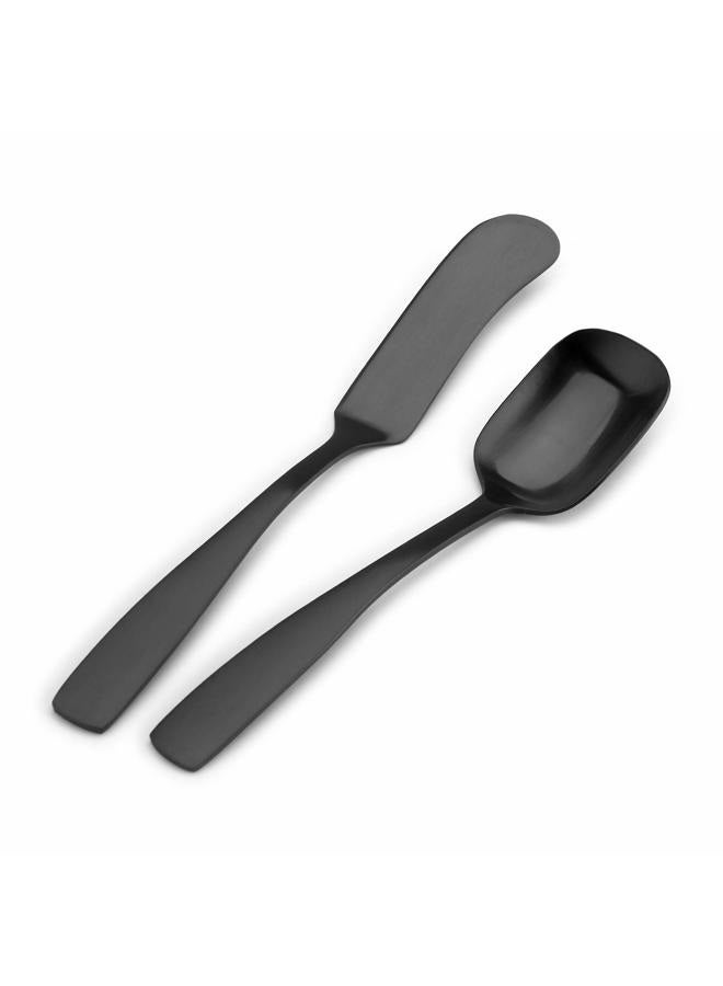 Bettlife Matte black serving utensils set - Image 3