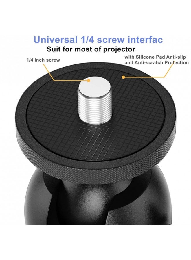 AiFeelife AiFeelife Bed Sofa Projector Stand Invisible Installation Metal Projector Holder Multi-Angle Adjustment Projector Bracket Mount Compatible with XGIMI h2 / XGIMI H3, Nebula, VANKYO, Epson Projector - Image 4