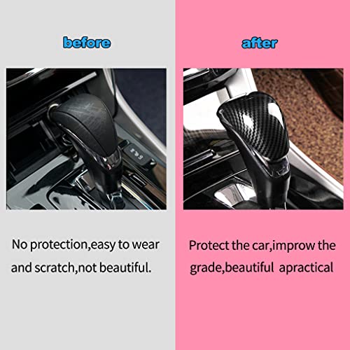 JINZHAO Auto Car Gear Shift Knob Cover for Honda Accord Sedan 9th Gen (2013-2017) Accessories - Image 3