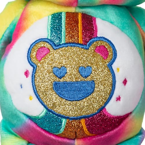 Care Bears دببة العناية 9 دب جيد الأجواء ملون متعدد الألوان مصنوع من مواد معاد تدويرها جيد للفتيات والفتيان جامعي التحف من عمر 4 سنوات - Image 5