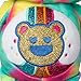 Care Bears دببة العناية 9 دب جيد الأجواء ملون متعدد الألوان مصنوع من مواد معاد تدويرها جيد للفتيات والفتيان جامعي التحف من عمر 4 سنوات - Image 4