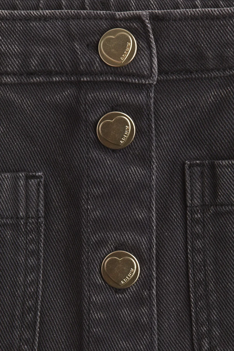 اتش اند ام تنورة من التويل القطني