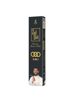 Zed Black Zed Black Agarbatti Large 3 in 1 Monthly Pack Incense Sticks - Aroma Sticks (Pack of 1) 