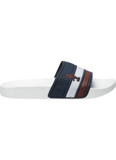 U.S. Polo Assn. شبشب شاطئي أبيض للرجال من يونايتد ستايل أوف بولو موديل 3FX  - Image 1