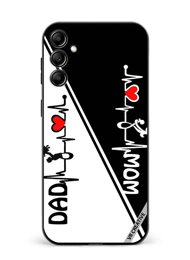 VR CREATIVE Protective Case Cover For Samsung Galaxy A55 Mom Dad Design Multicolour - Image 1