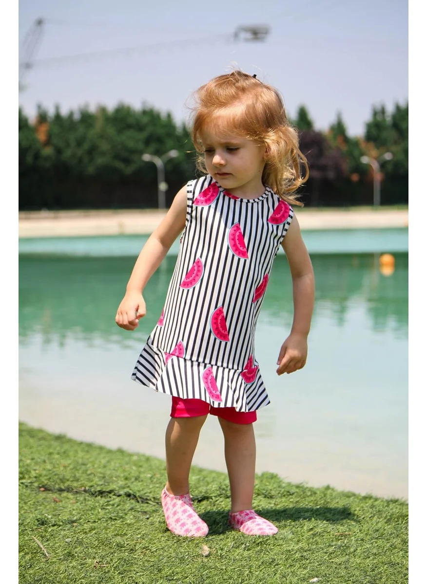 مارينا Fuchsia Kids Swimsuit K2209