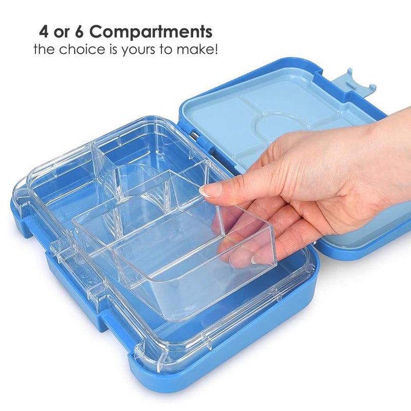 BonBon - Prime 4-6 Compartment Leakproof Lunchbox - Skater Astro - Image 2
