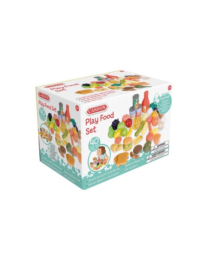 CASDON Play Food Set (44 Pieces) - Image 1