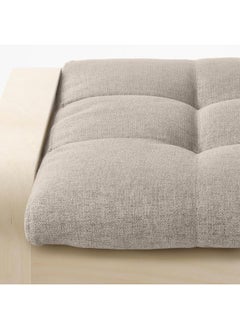 erorex Footstool, Birch Veneer/Gunnared Beige  - Image 3