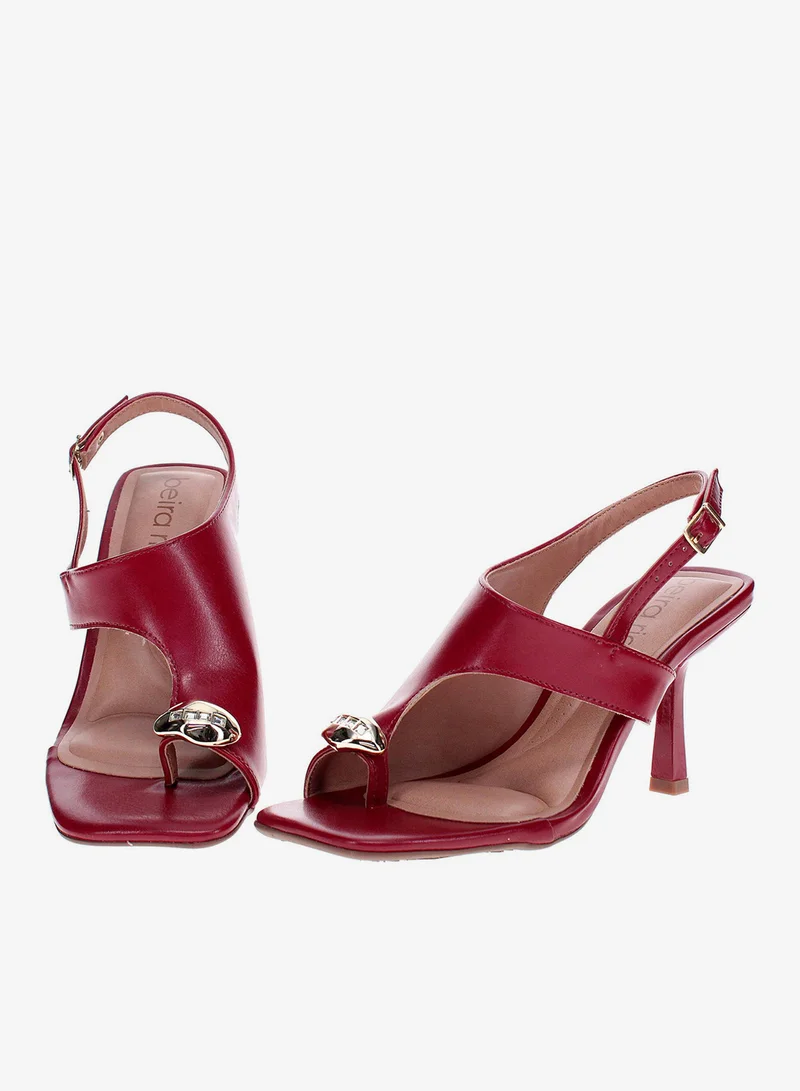 Beira Rio Cherry Beira Rio Women’s Mid Heel Sandals – Stylish Everyday Wear with Comfortable Support for Women | Best Price UAE