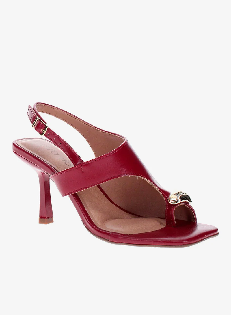 Beira Rio Women’s Mid Heel Sandals – Stylish Everyday Wear with Comfortable Support