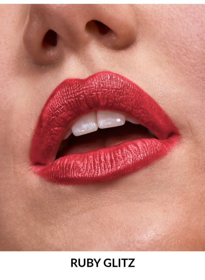 AVON Ultra Shimmer Lipstick - Ruby Glitz - Image 2