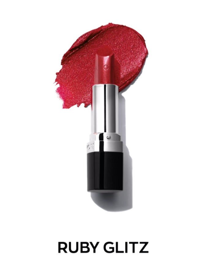 AVON Ultra Shimmer Lipstick - Ruby Glitz - Image 1