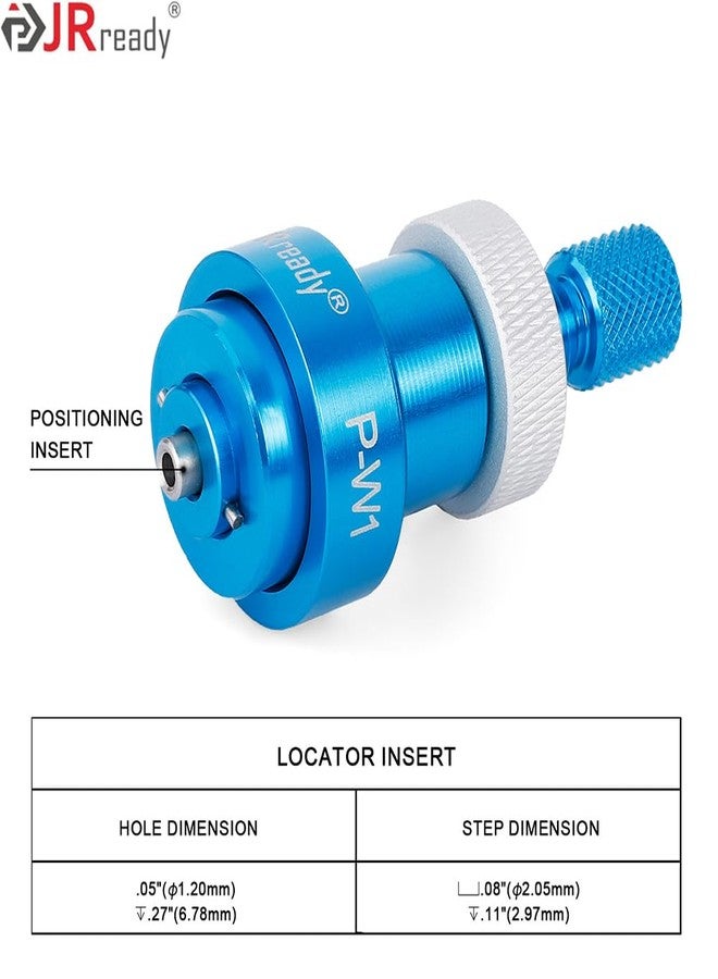 JRready موضع JRready P-W1 العالمي لأداة العقص NEW-AS2 YJQ-W1A NEW-AS2G M22520 2 01، يُستخدم مع الملحقات القياسية M22520/2-01 MIL - Image 2