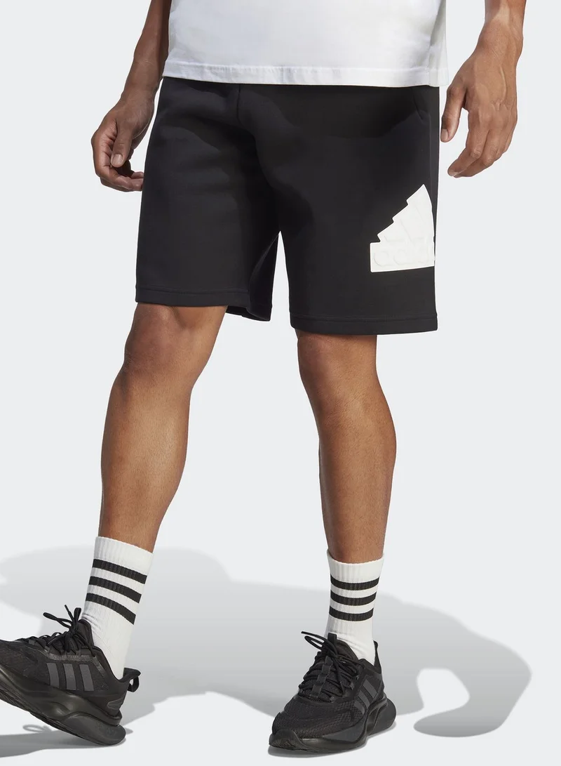 adidas شورت بخصر مرن