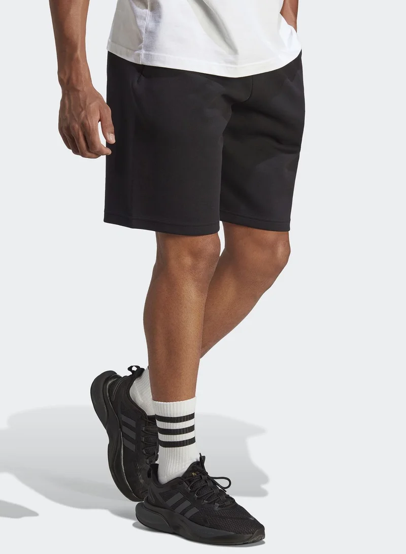 adidas شورت بخصر مرن