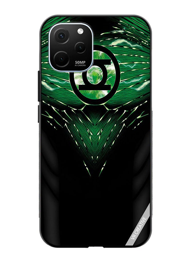 VR CREATIVE Protective Case Cover For Huawei Enjoy 50z Jack Kirby Green Lanterns Art Design Multicolour - Image 1