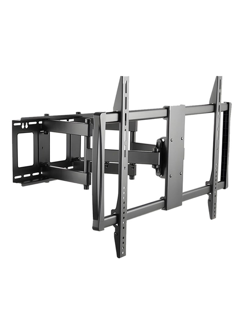 AL DARRA  AL WAQI Ceiling-mounted TV bracket with full-motion support for large screens from 60 to 105 inches, model SG-833. Compatible with LCD, LED, OLED, and 4K displays, it features VESA support up to 800x800, fully adjustable tilt and swivel functionality, and a weight capacity of up to 75 kg. 