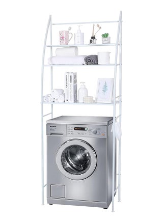 Washing Machine Storage Shelf Rack, 3 Tiers, Bathroom Shelves Toilet Shelf Space Saving, Easy to Assemble Bathroom Storage Shelf No Drilling White - pzsku/ZF4FB5B32A6531E626958Z/45/_/1717429571/b90d1ad0-c20a-44d1-8b5c-1e5ef7255a17