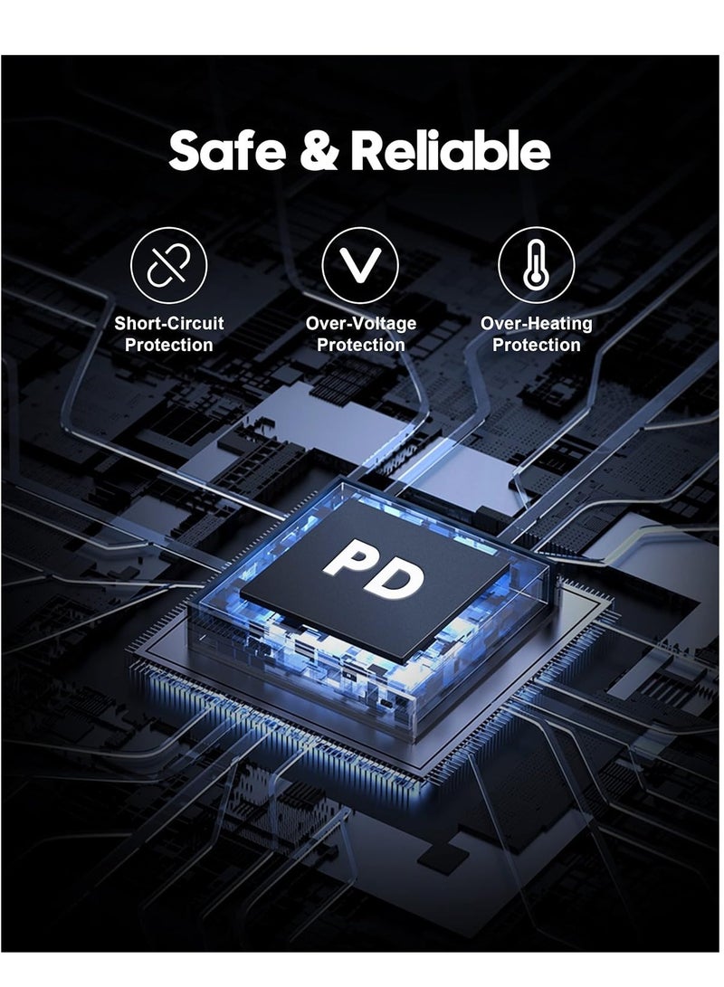 ELTRAZONE Original Apple 20W iphone Pro Max 13 12 11 Charger USB-C Fast Charging - Image 5