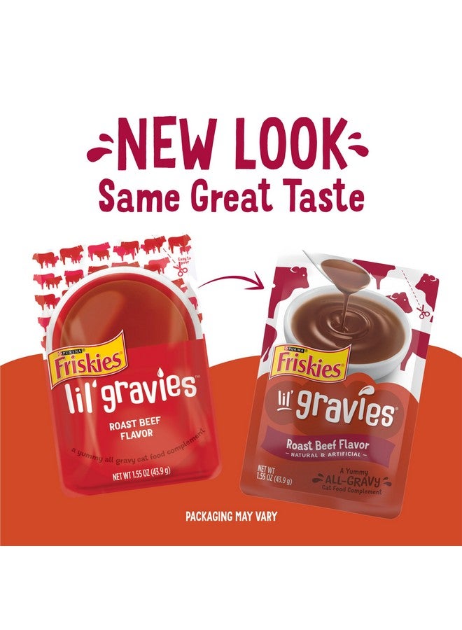 فريسكس طعام القطط بورينا فريسكيز ليل جريفز روست بيف، مُكمّل غذائي قابل لللعق - عبوة من ١٦ كيسًا، وزن ١٫٥٥ أونصة - Image 2