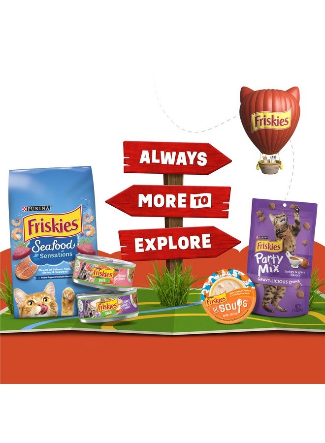 فريسكس طعام القطط بورينا فريسكيز ليل جريفز روست بيف، مُكمّل غذائي قابل لللعق - عبوة من ١٦ كيسًا، وزن ١٫٥٥ أونصة - Image 5